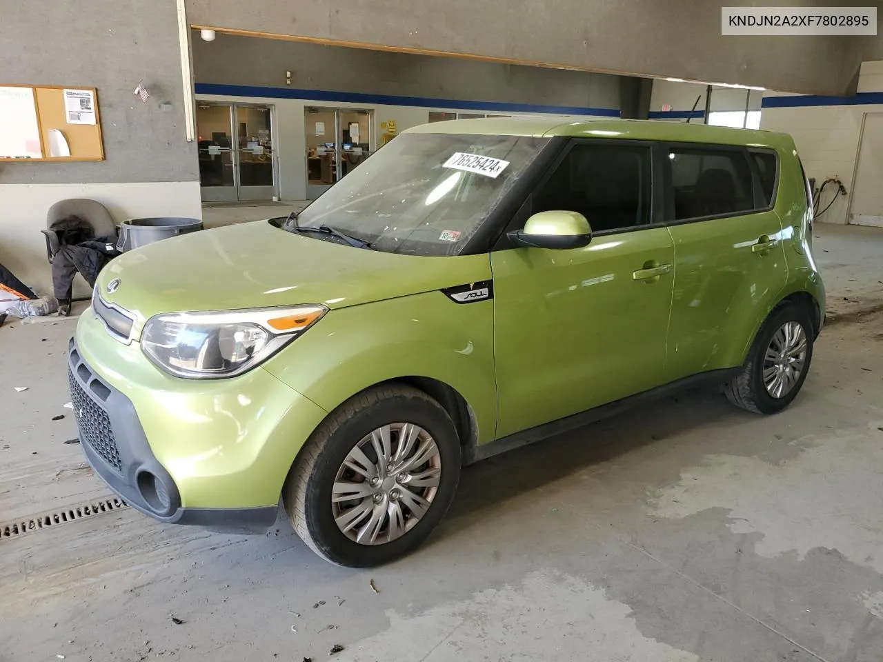 2015 Kia Soul VIN: KNDJN2A2XF7802895 Lot: 76525424