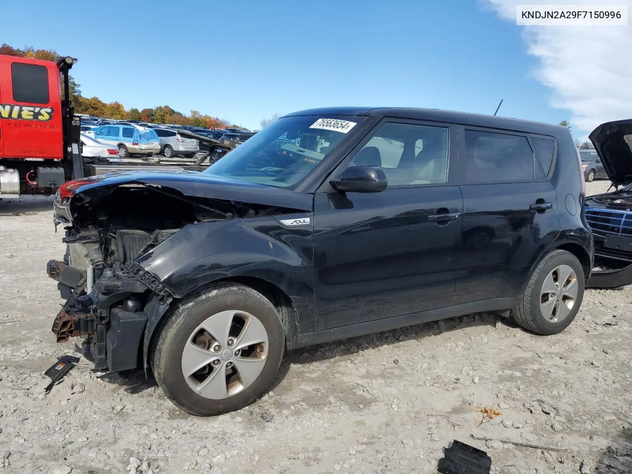 2015 Kia Soul VIN: KNDJN2A29F7150996 Lot: 76563654