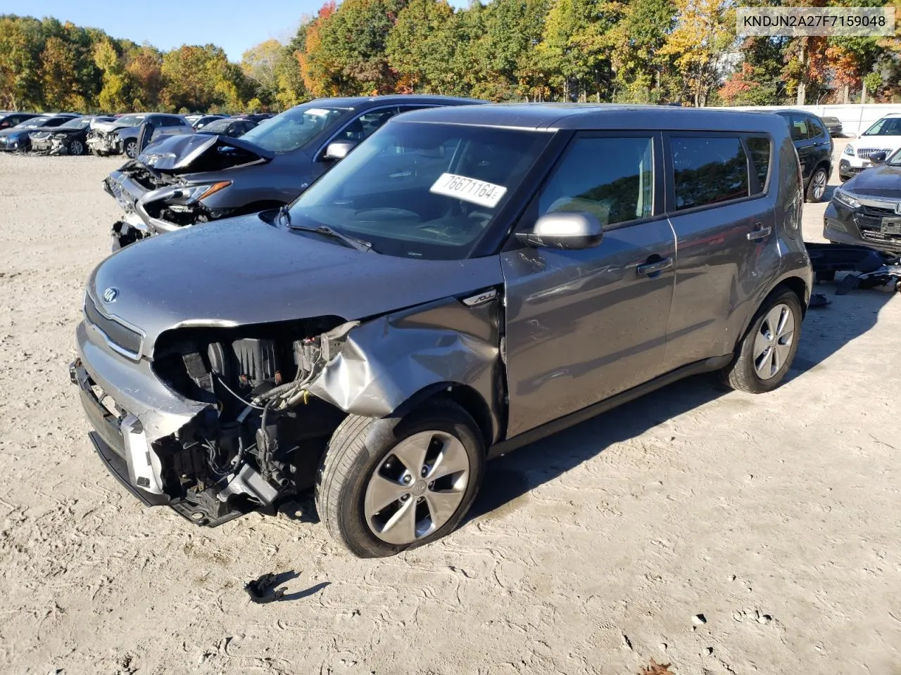 2015 Kia Soul VIN: KNDJN2A27F7159048 Lot: 76671164