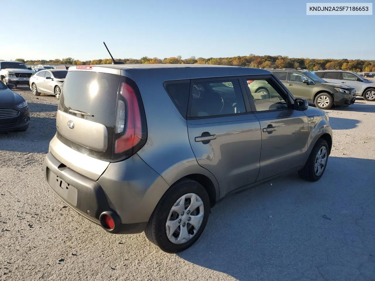 2015 Kia Soul VIN: KNDJN2A25F7186653 Lot: 76732964