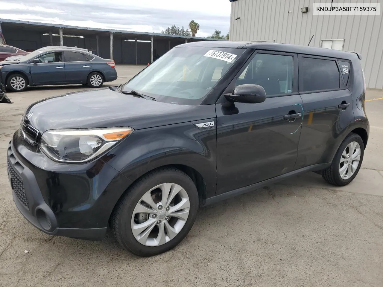 2015 Kia Soul + VIN: KNDJP3A58F7159375 Lot: 76737914