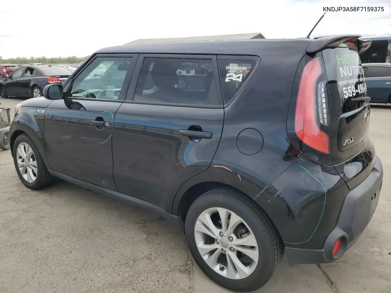 2015 Kia Soul + VIN: KNDJP3A58F7159375 Lot: 76737914