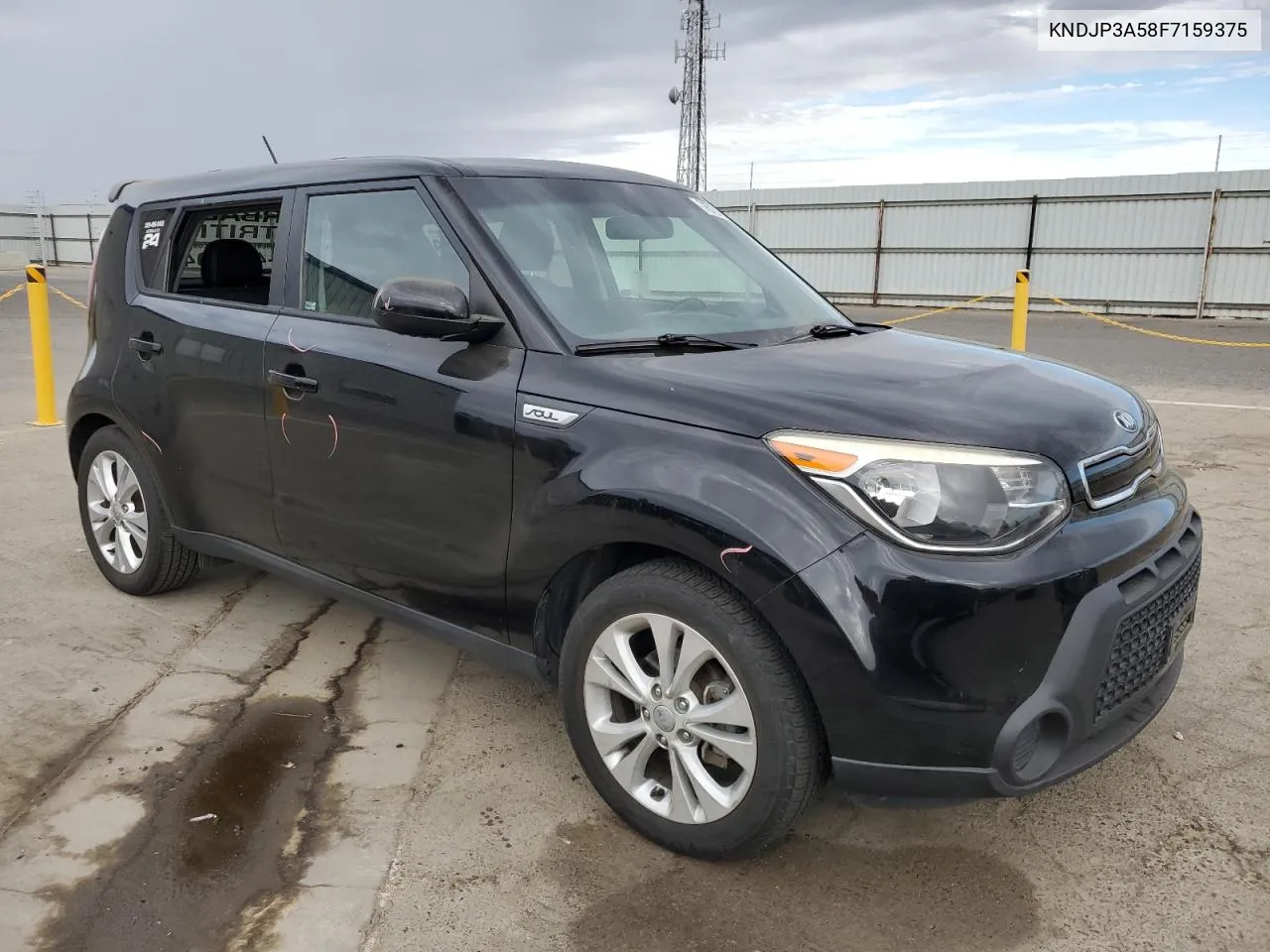 2015 Kia Soul + VIN: KNDJP3A58F7159375 Lot: 76737914