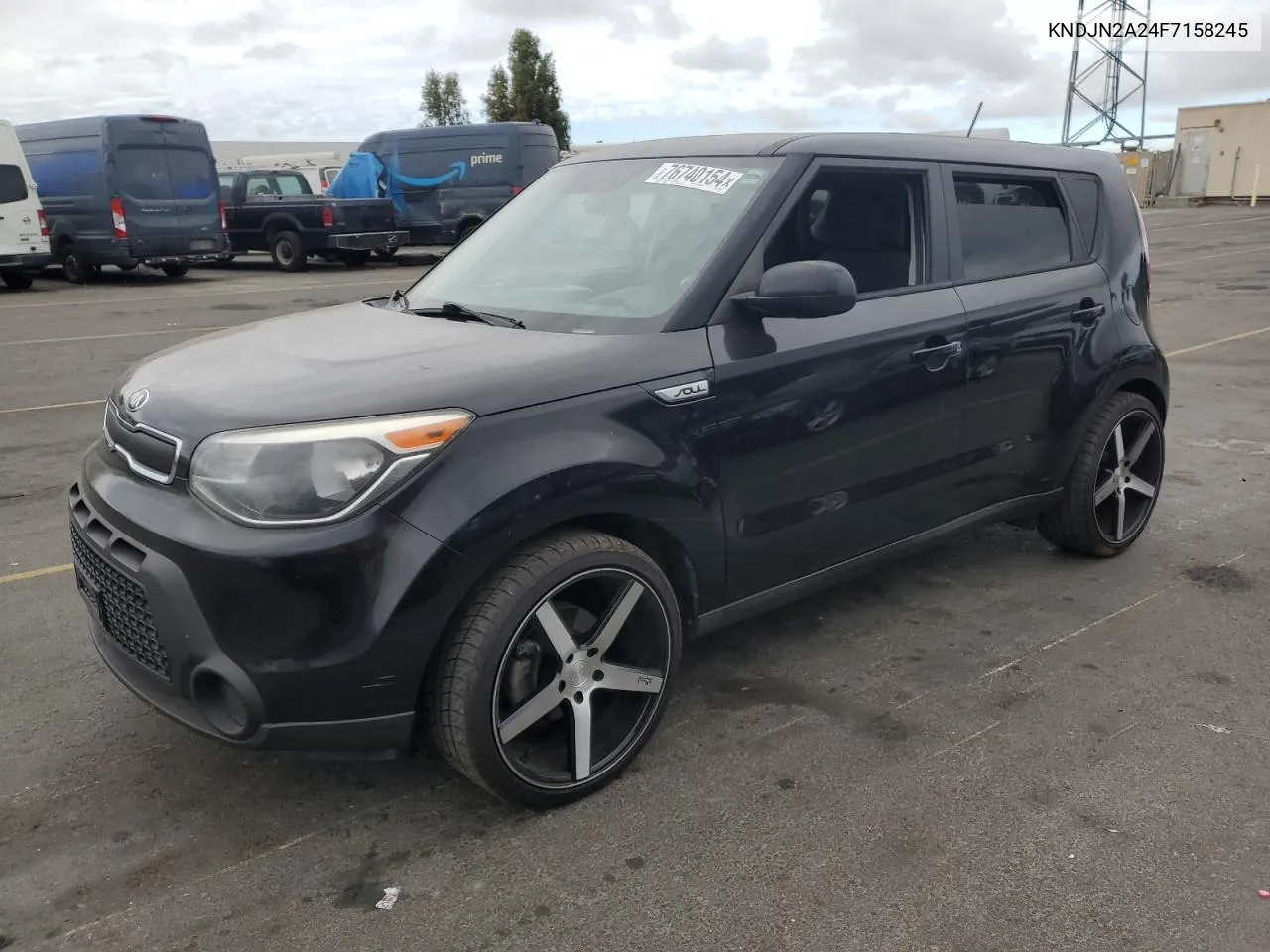 2015 Kia Soul VIN: KNDJN2A24F7158245 Lot: 76740154