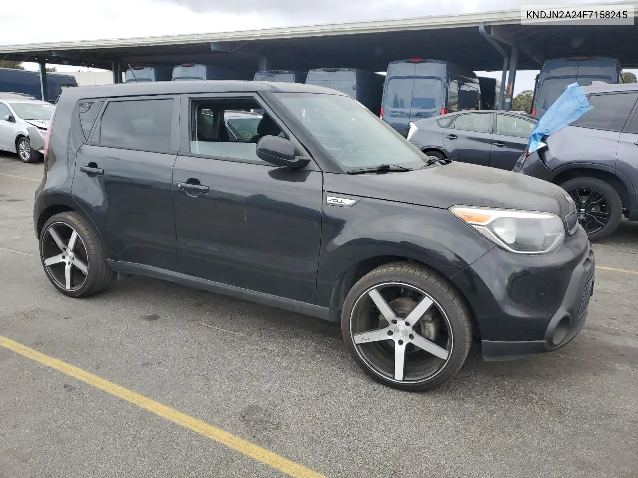 2015 Kia Soul VIN: KNDJN2A24F7158245 Lot: 76740154