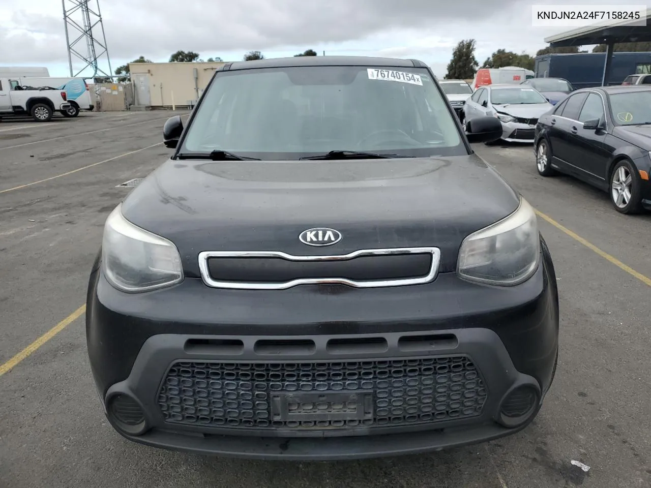 2015 Kia Soul VIN: KNDJN2A24F7158245 Lot: 76740154