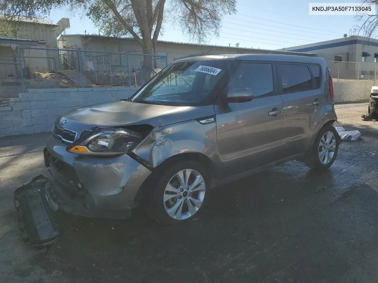 2015 Kia Soul + VIN: KNDJP3A50F7133045 Lot: 76886004