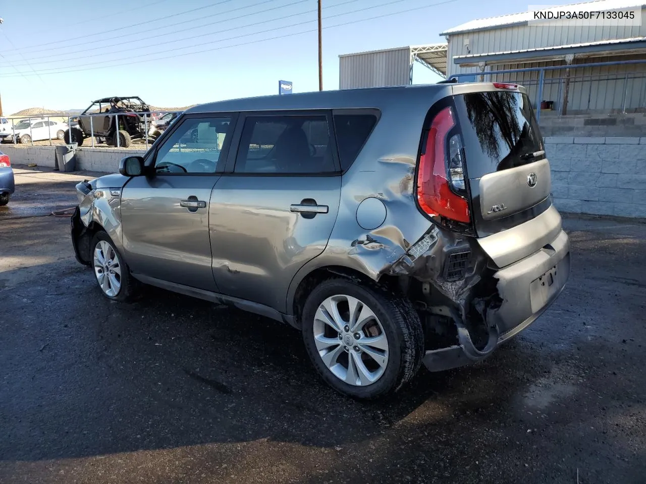 2015 Kia Soul + VIN: KNDJP3A50F7133045 Lot: 76886004