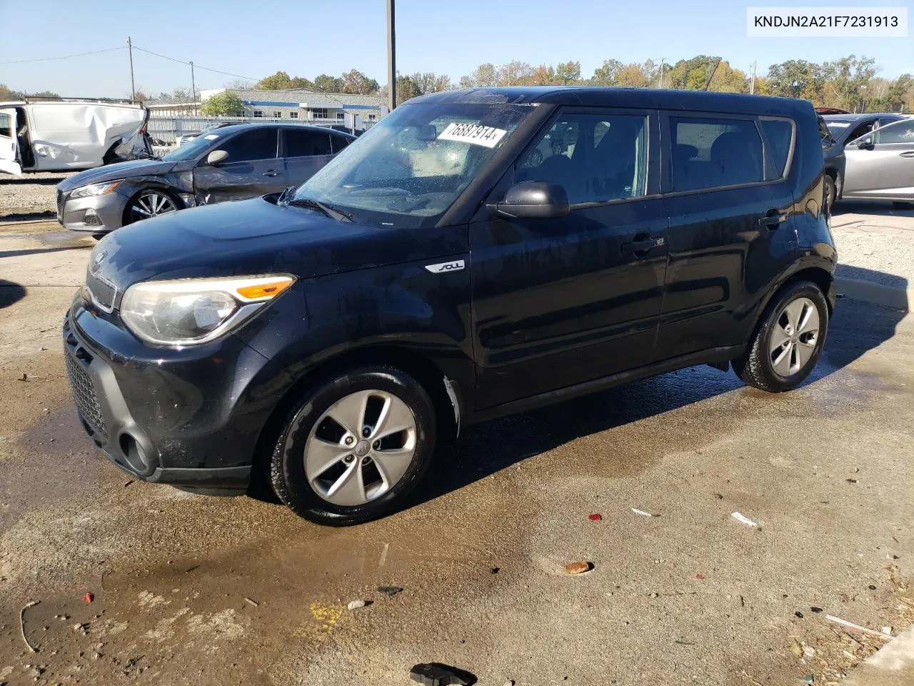 2015 Kia Soul VIN: KNDJN2A21F7231913 Lot: 76887914