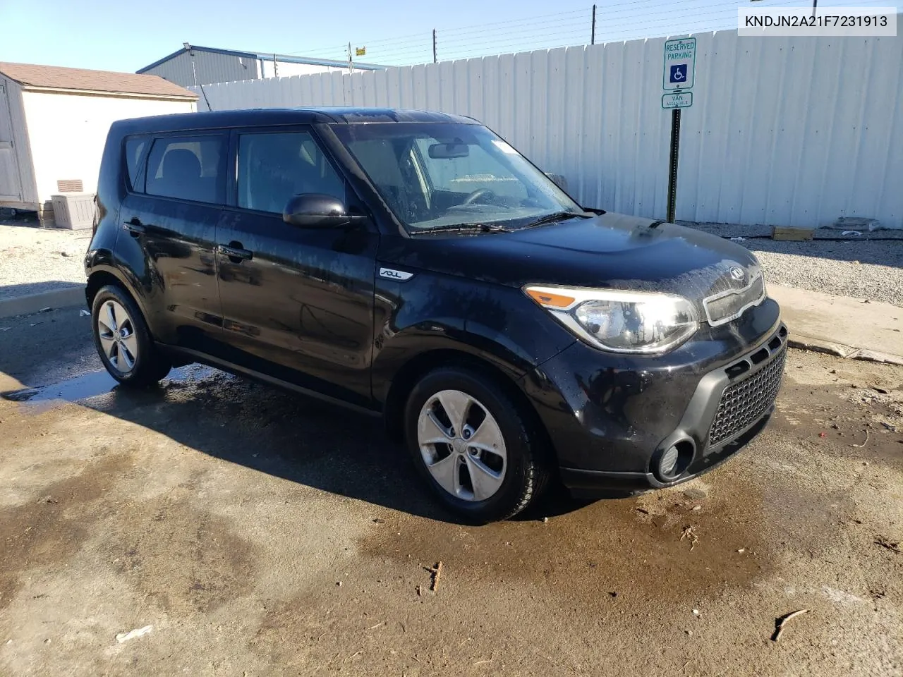 2015 Kia Soul VIN: KNDJN2A21F7231913 Lot: 76887914