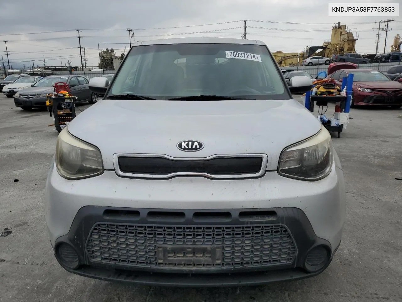 2015 Kia Soul + VIN: KNDJP3A53F7763853 Lot: 76937214