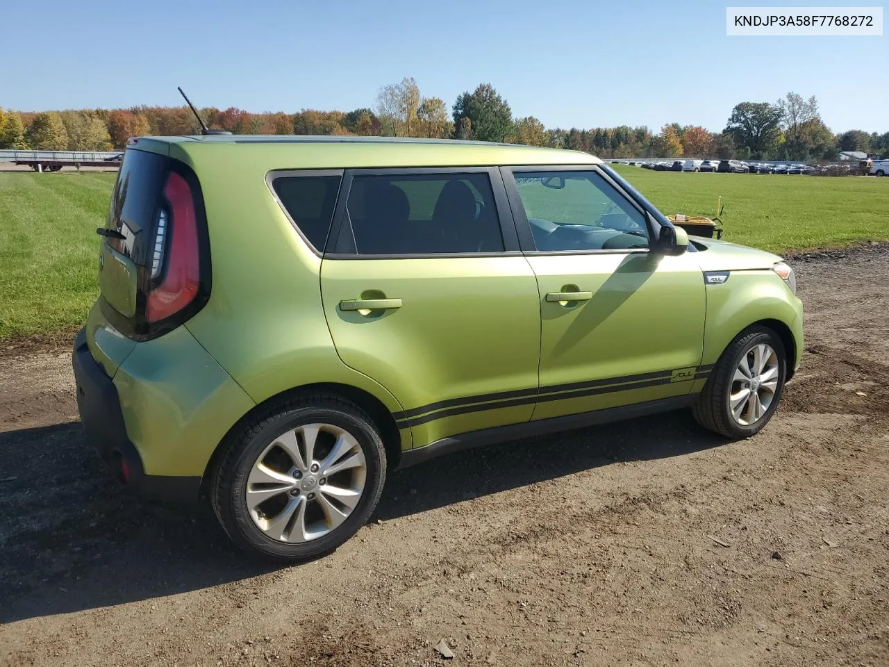 2015 Kia Soul + VIN: KNDJP3A58F7768272 Lot: 76959474