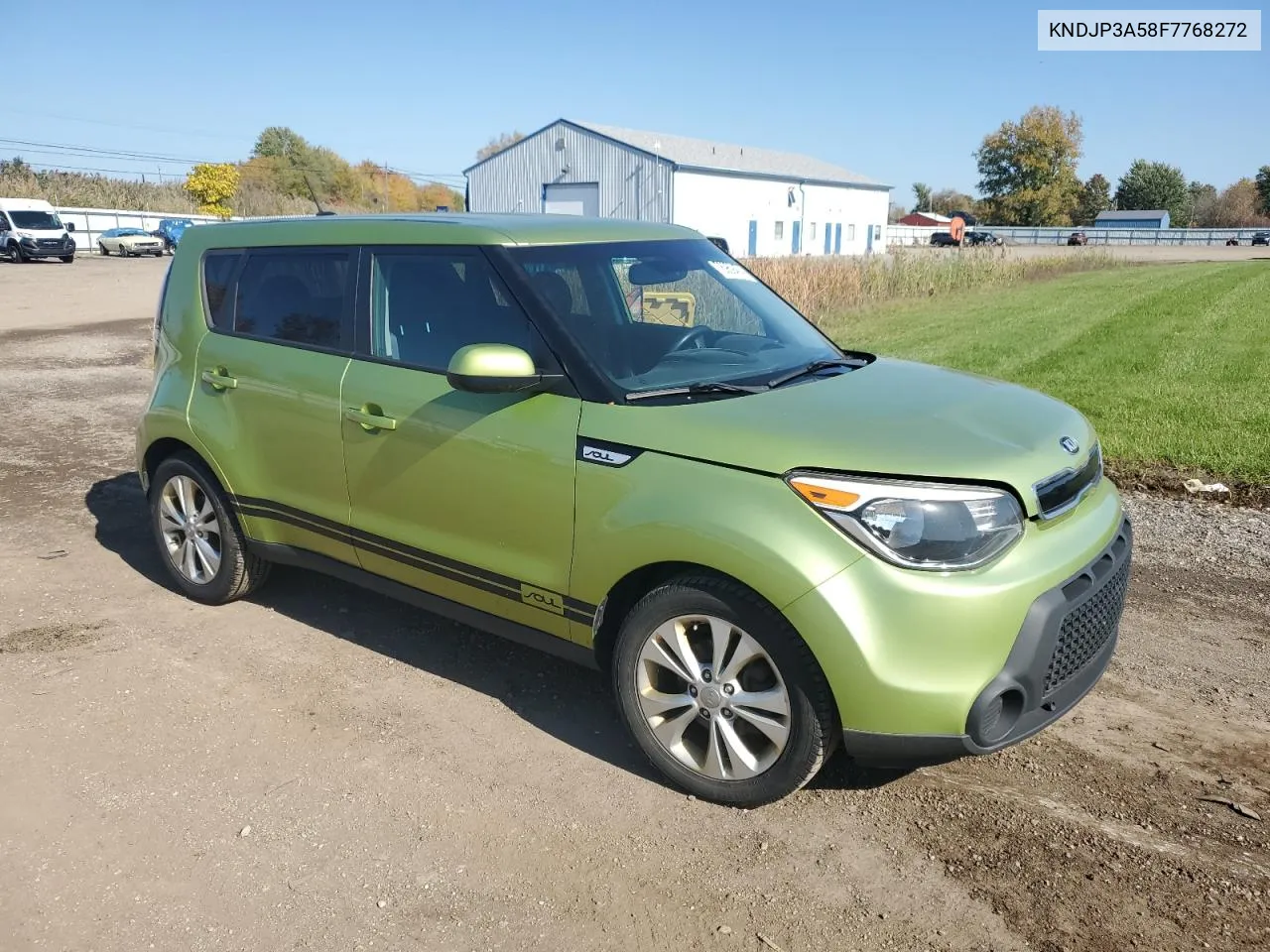 2015 Kia Soul + VIN: KNDJP3A58F7768272 Lot: 76959474