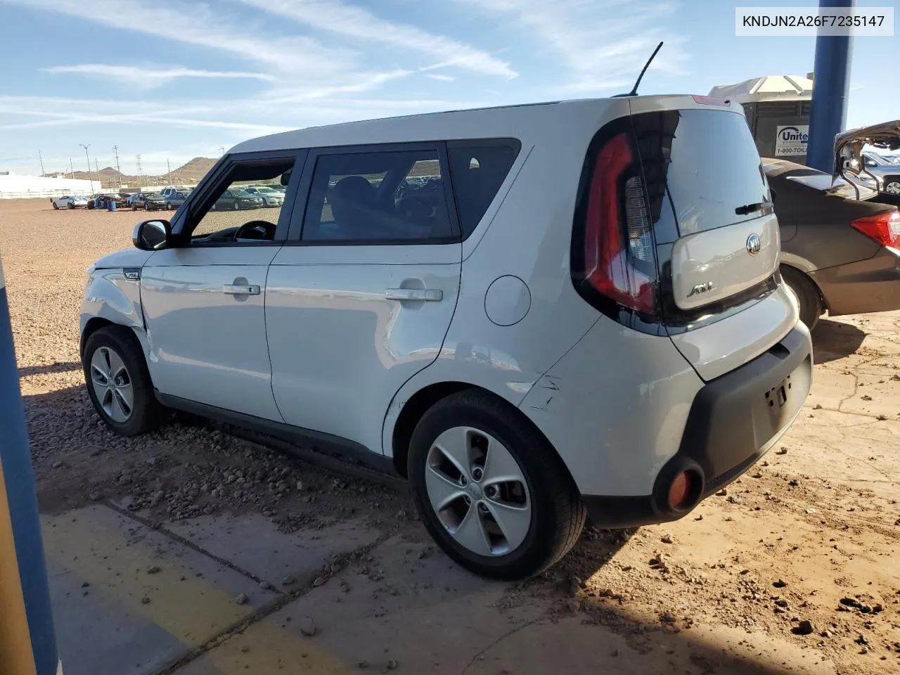 2015 Kia Soul VIN: KNDJN2A26F7235147 Lot: 77025144