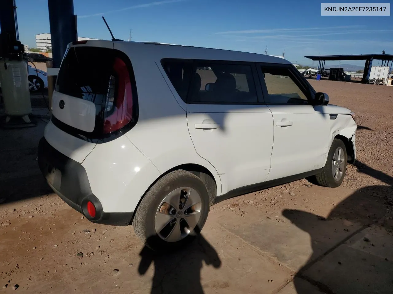 2015 Kia Soul VIN: KNDJN2A26F7235147 Lot: 77025144