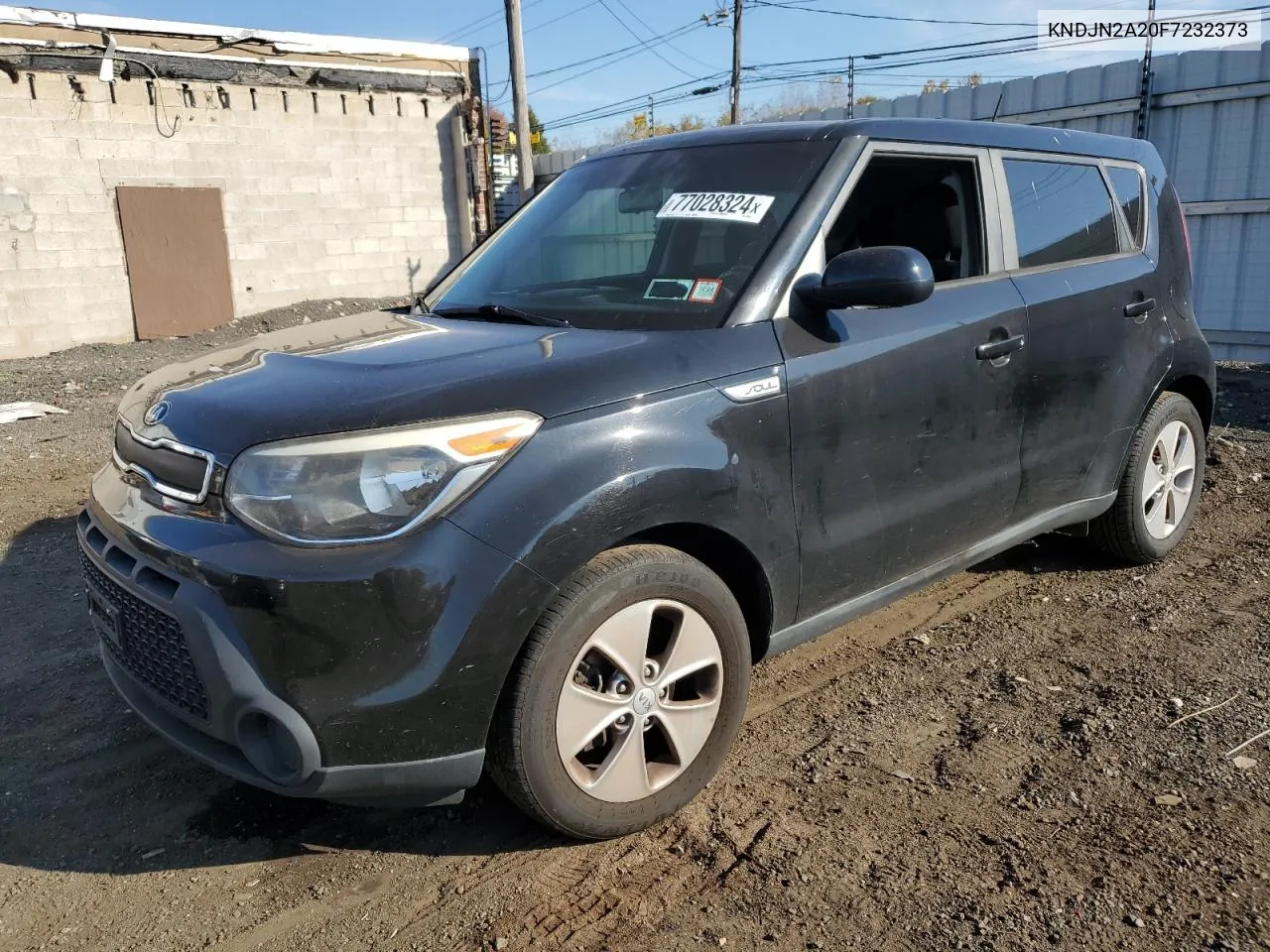 2015 Kia Soul VIN: KNDJN2A20F7232373 Lot: 77028324