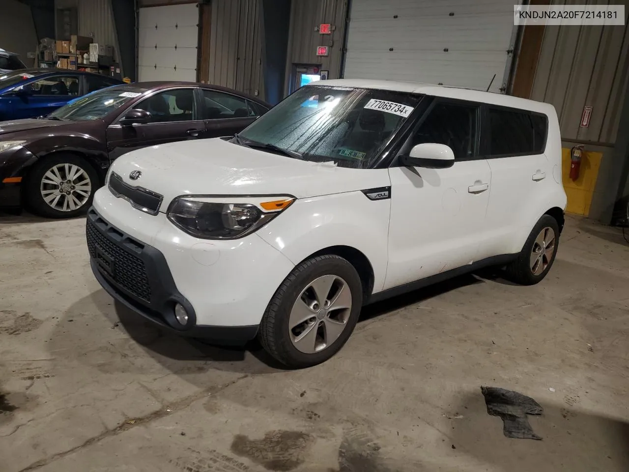 2015 Kia Soul VIN: KNDJN2A20F7214181 Lot: 77065734