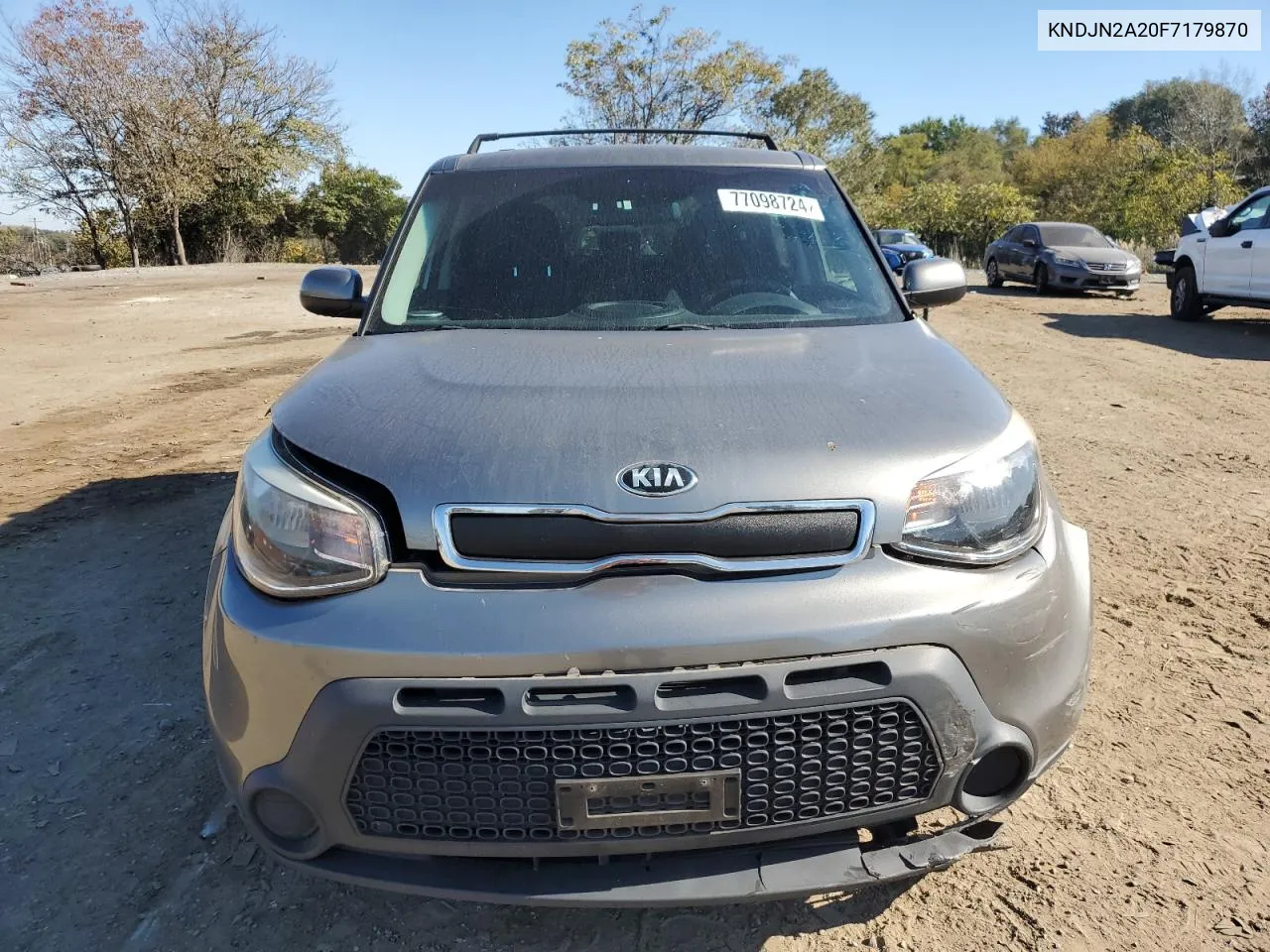 2015 Kia Soul VIN: KNDJN2A20F7179870 Lot: 77098724