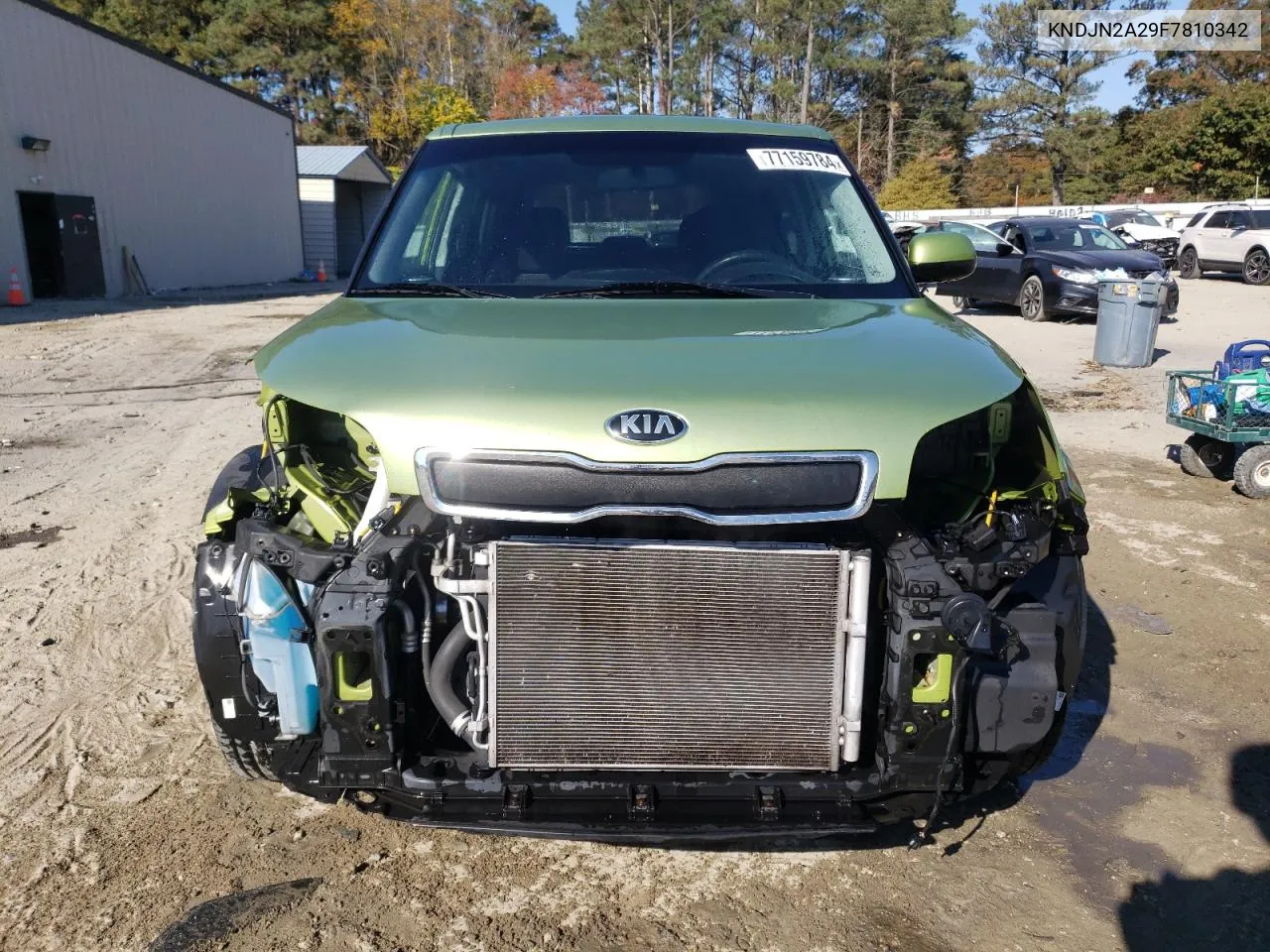 2015 Kia Soul VIN: KNDJN2A29F7810342 Lot: 77159784