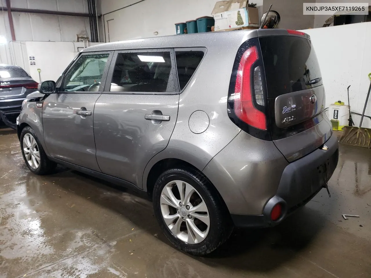 2015 Kia Soul + VIN: KNDJP3A5XF7119265 Lot: 77620404