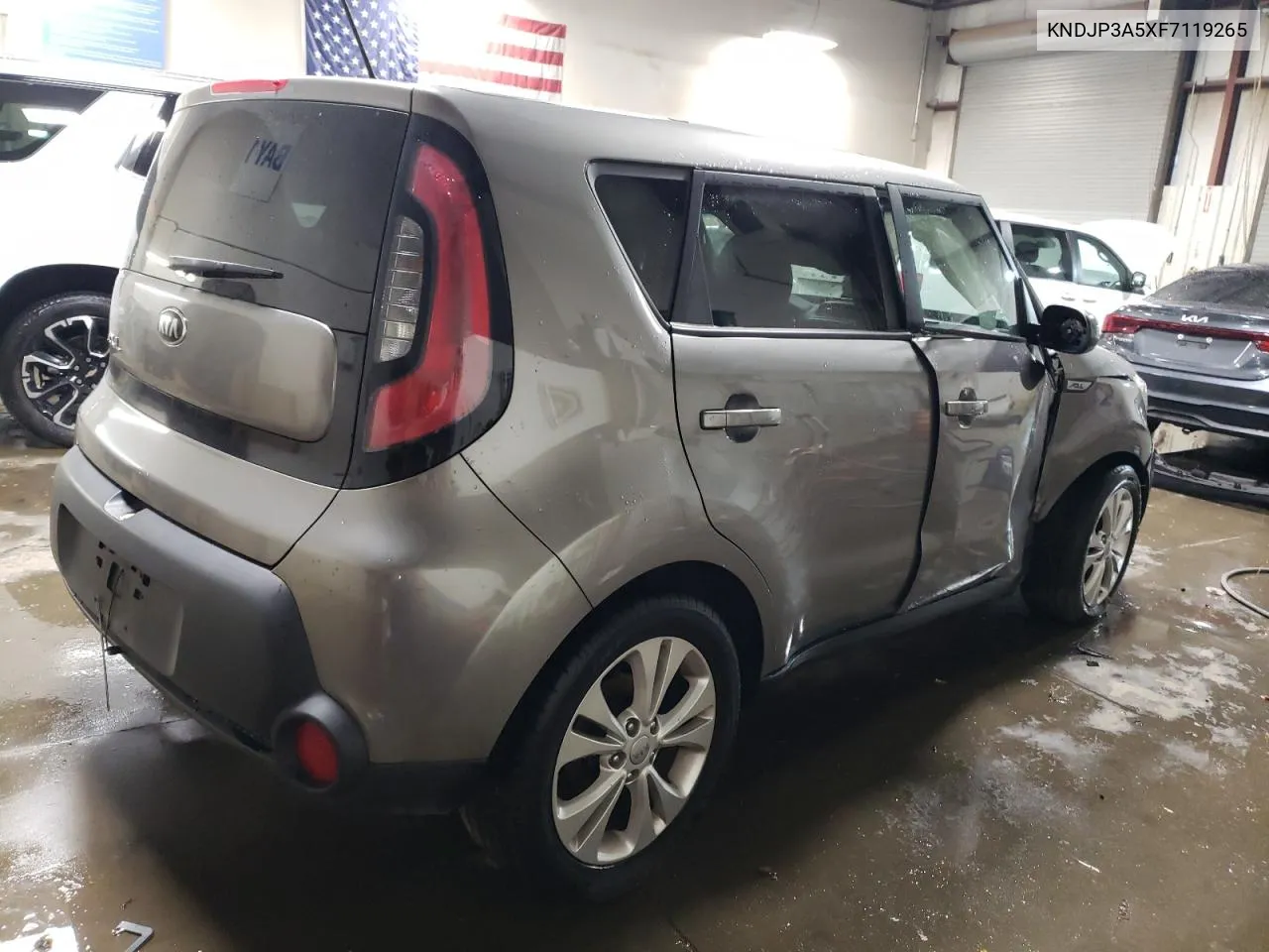 2015 Kia Soul + VIN: KNDJP3A5XF7119265 Lot: 77620404