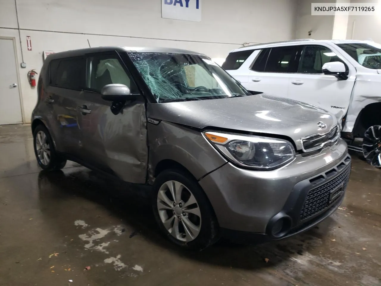 2015 Kia Soul + VIN: KNDJP3A5XF7119265 Lot: 77620404