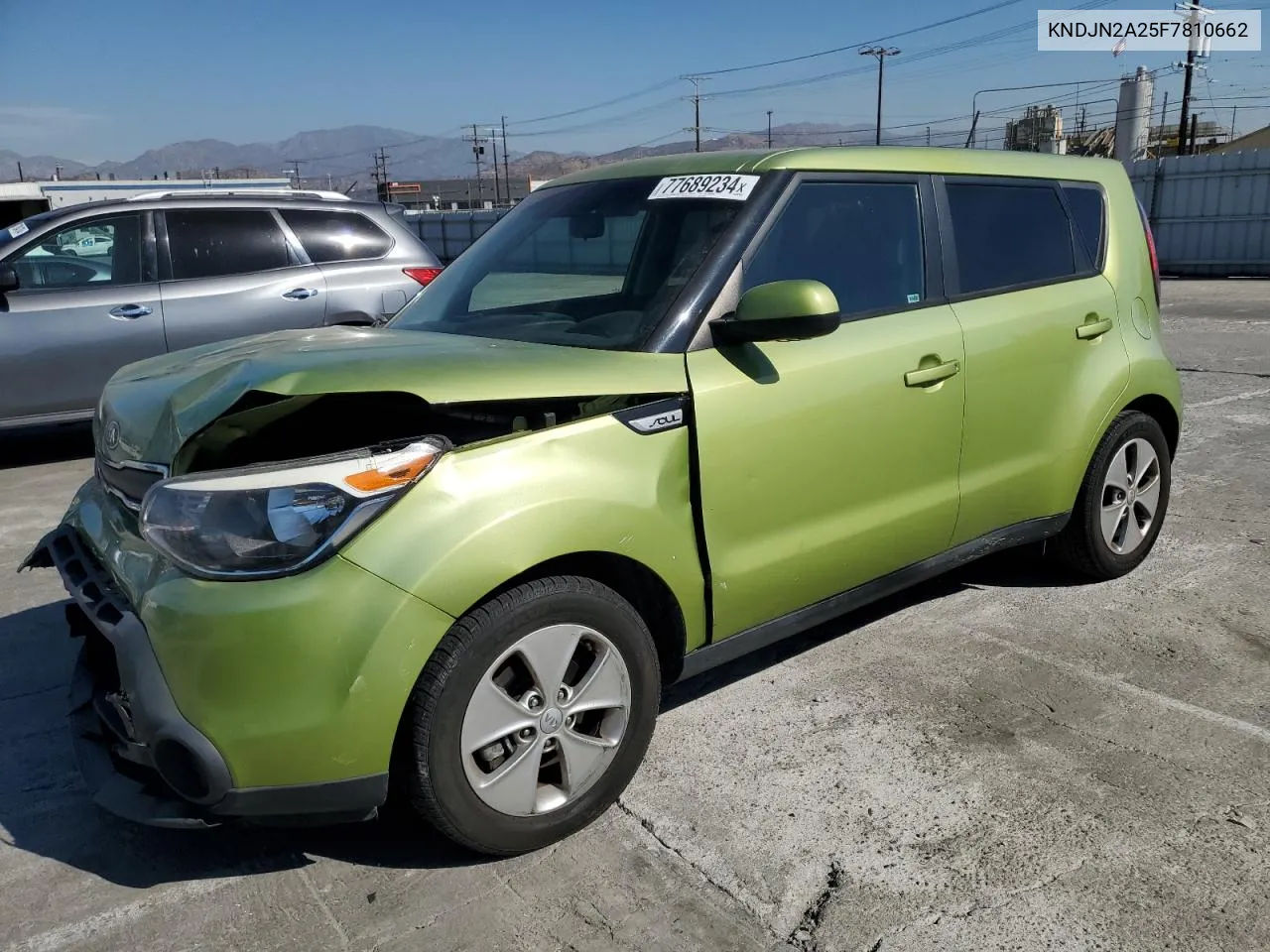 2015 Kia Soul VIN: KNDJN2A25F7810662 Lot: 77689234