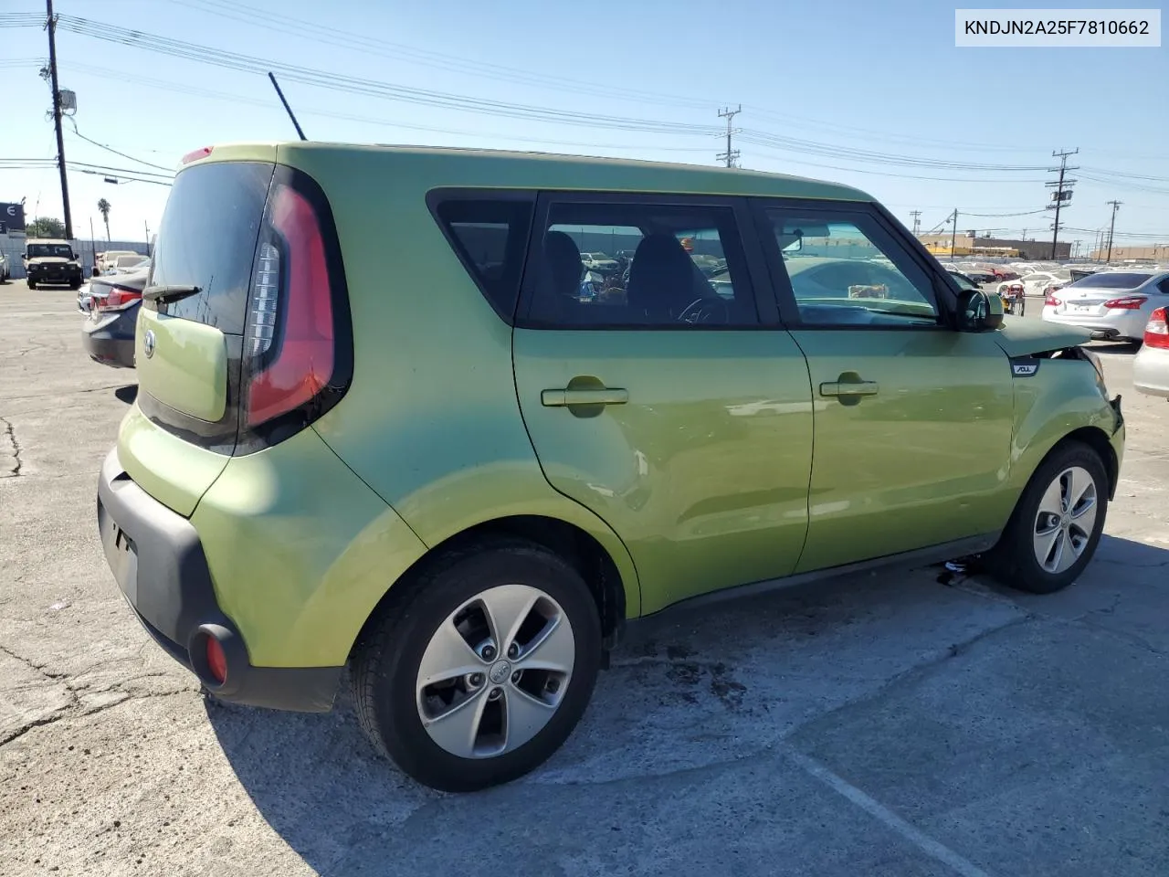 2015 Kia Soul VIN: KNDJN2A25F7810662 Lot: 77689234