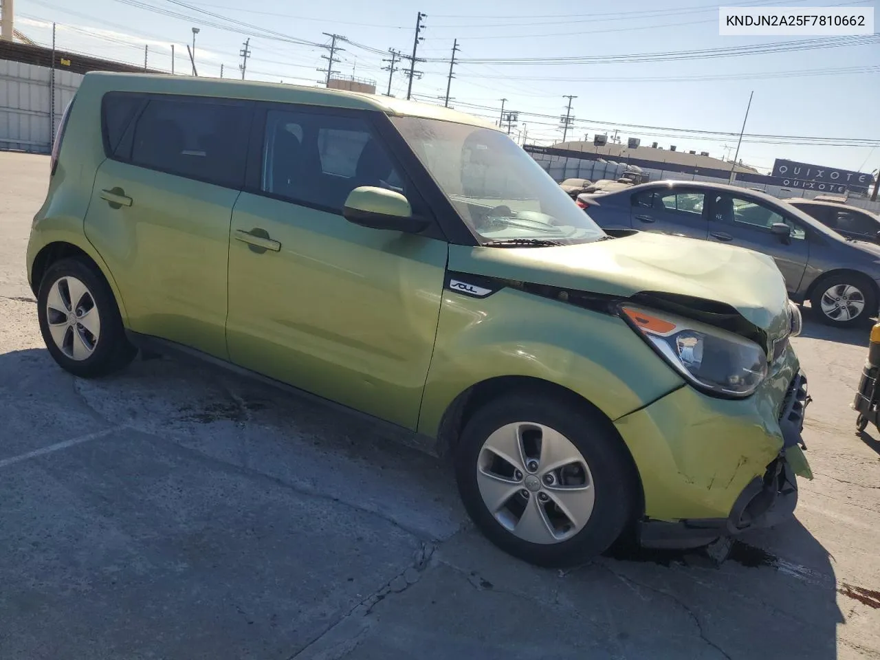 2015 Kia Soul VIN: KNDJN2A25F7810662 Lot: 77689234