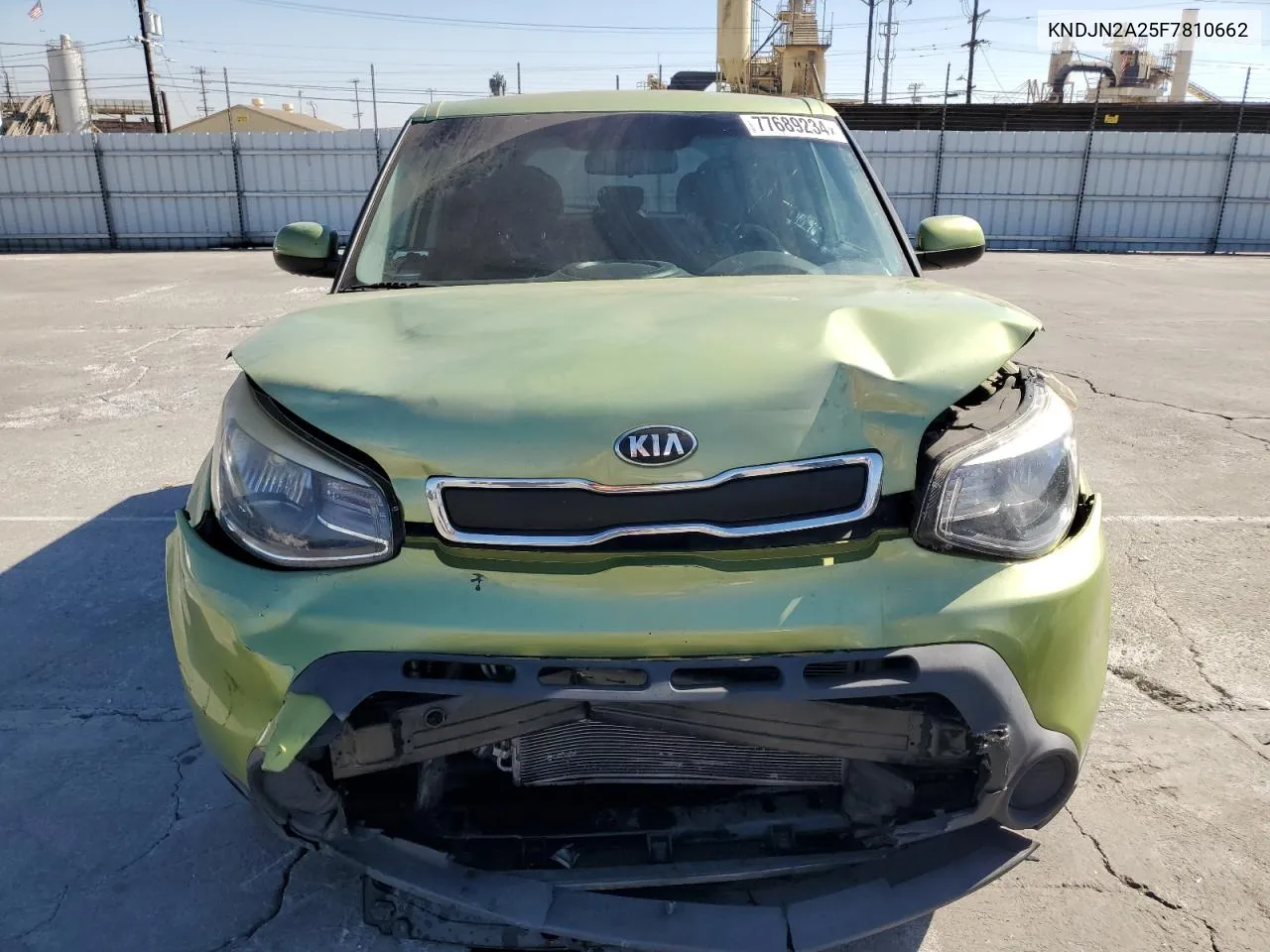 2015 Kia Soul VIN: KNDJN2A25F7810662 Lot: 77689234