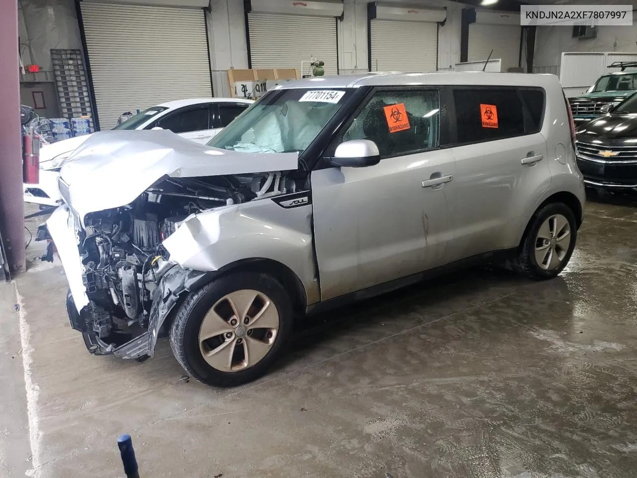 2015 Kia Soul VIN: KNDJN2A2XF7807997 Lot: 77701154