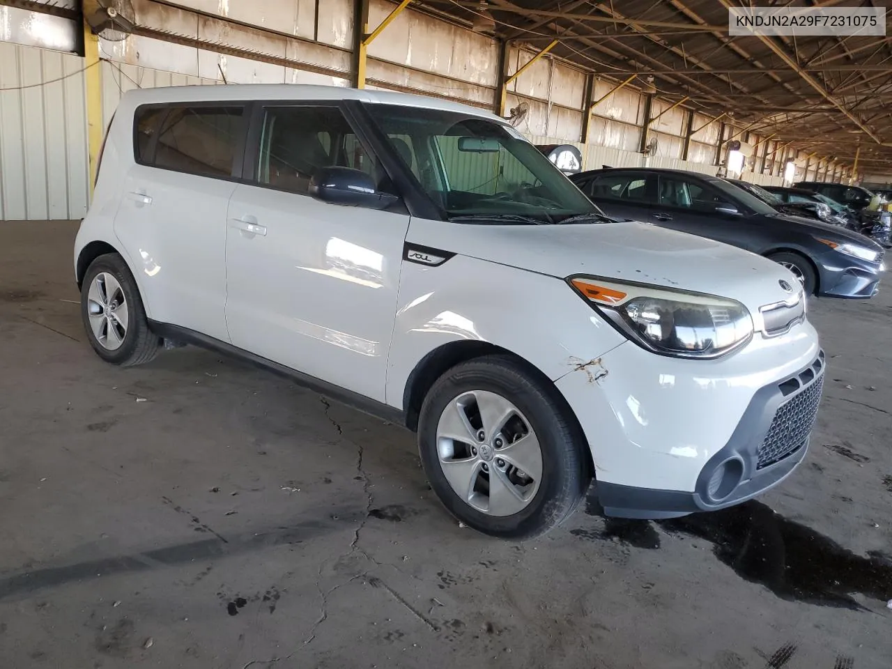 2015 Kia Soul VIN: KNDJN2A29F7231075 Lot: 77840204