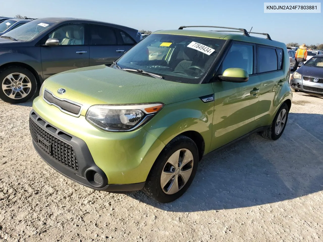 2015 Kia Soul VIN: KNDJN2A24F7803881 Lot: 77849434