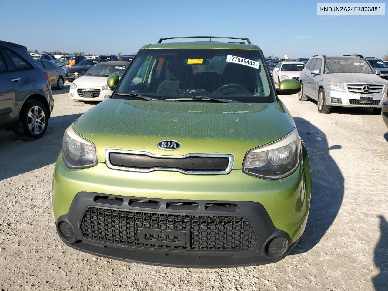 2015 Kia Soul VIN: KNDJN2A24F7803881 Lot: 77849434