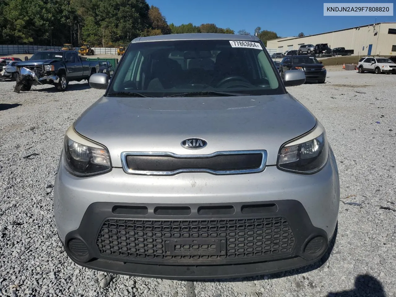 2015 Kia Soul VIN: KNDJN2A29F7808820 Lot: 77863664