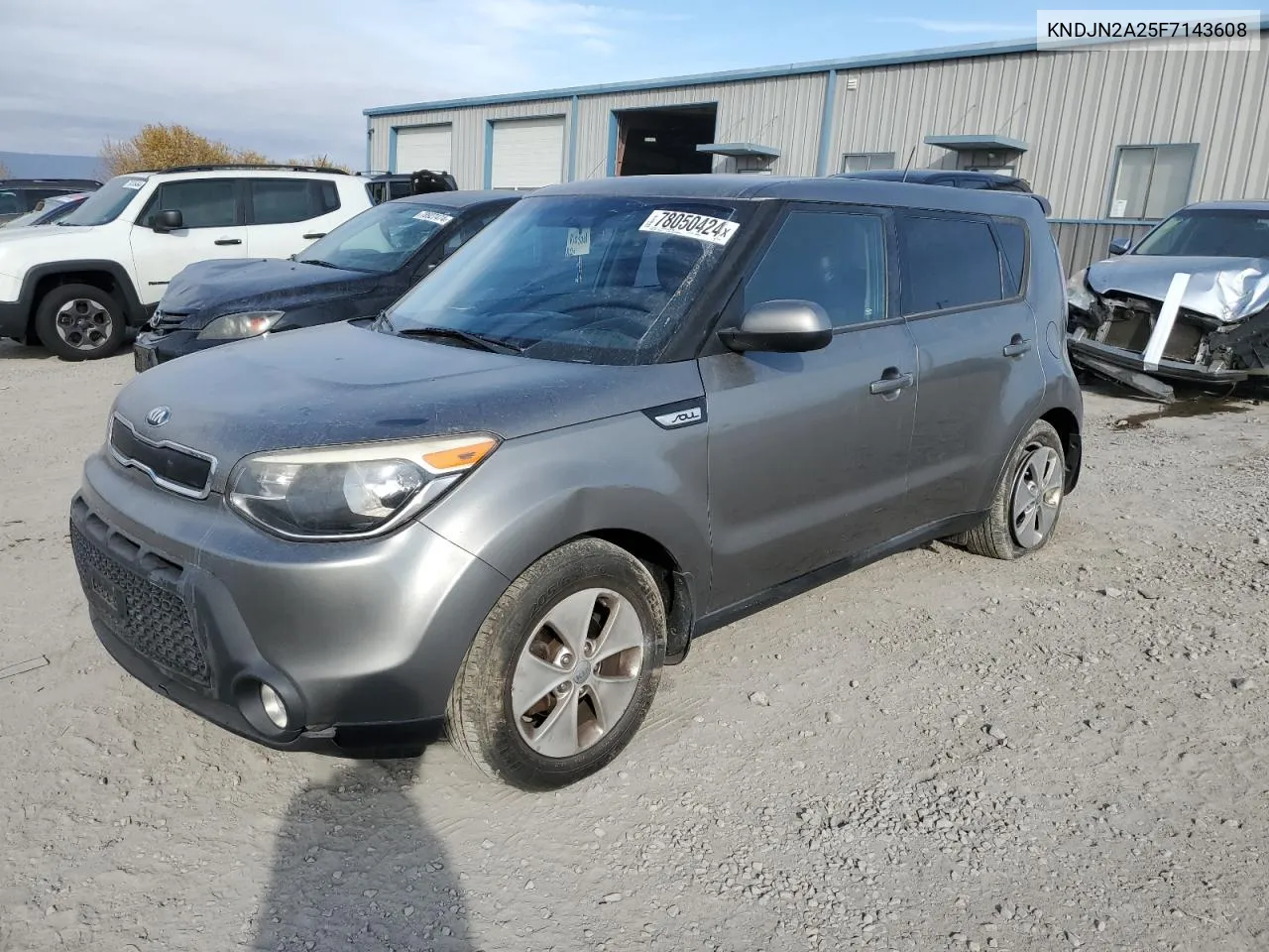 2015 Kia Soul VIN: KNDJN2A25F7143608 Lot: 78050424