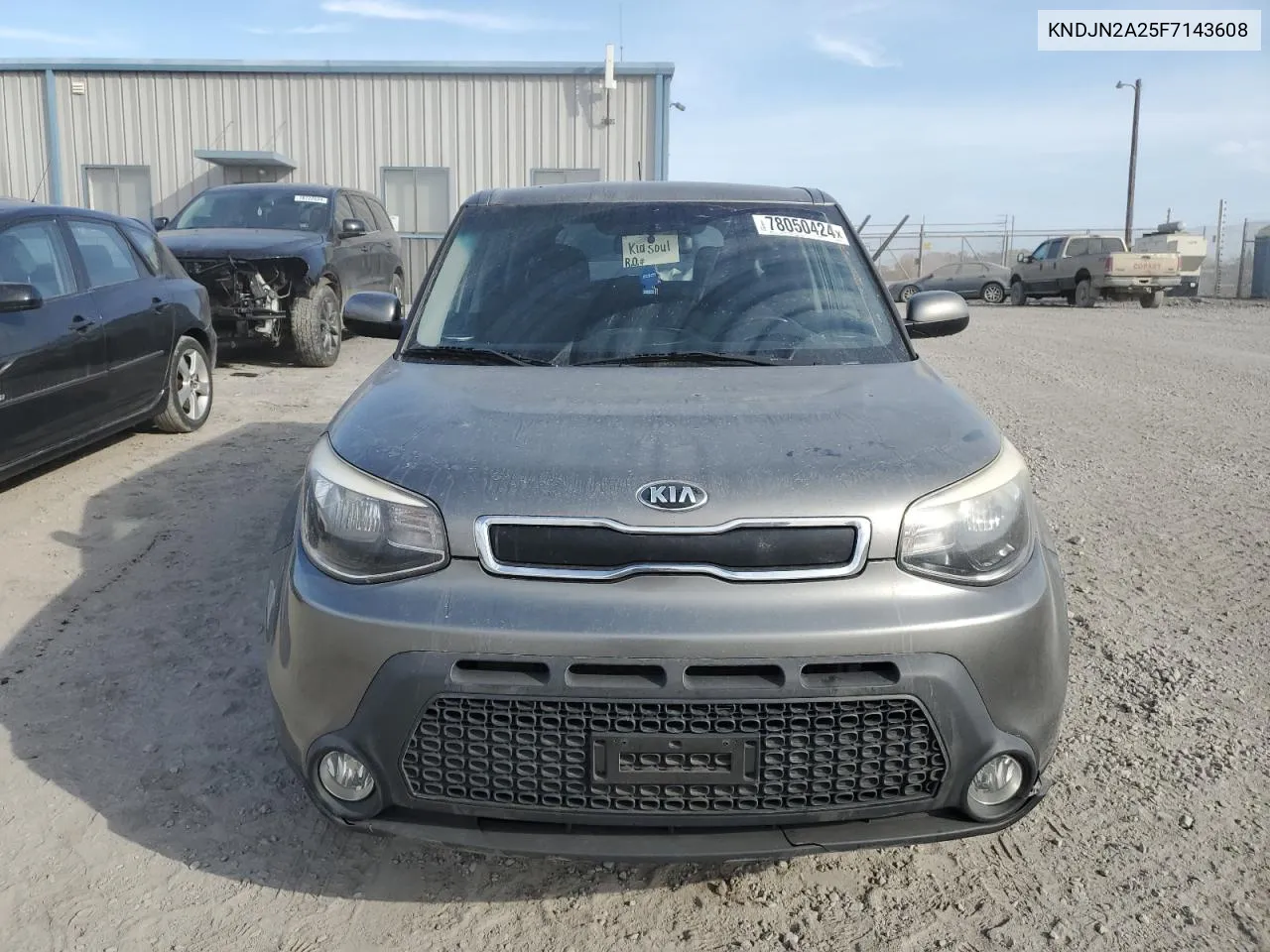 2015 Kia Soul VIN: KNDJN2A25F7143608 Lot: 78050424