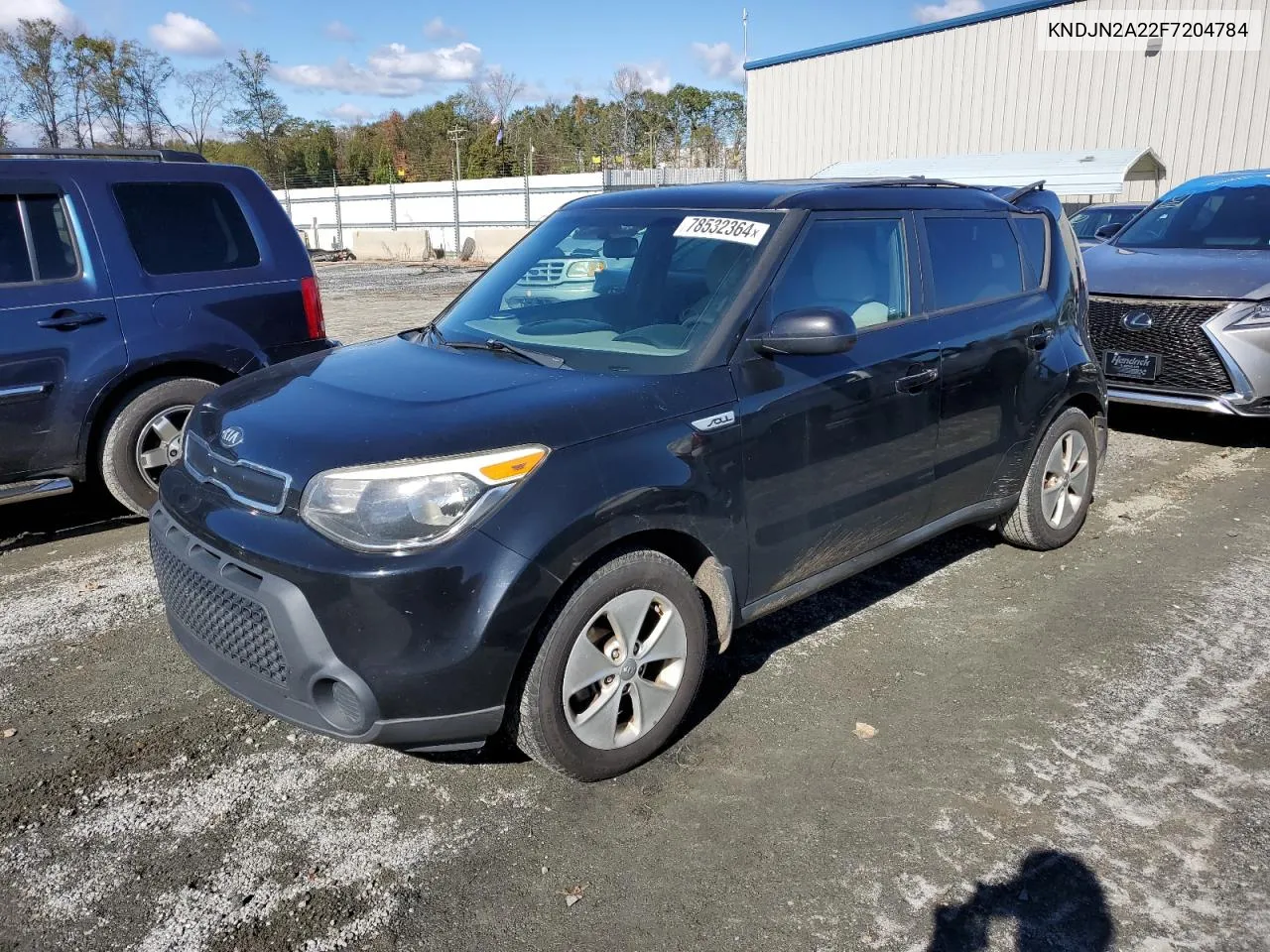 2015 Kia Soul VIN: KNDJN2A22F7204784 Lot: 78532364