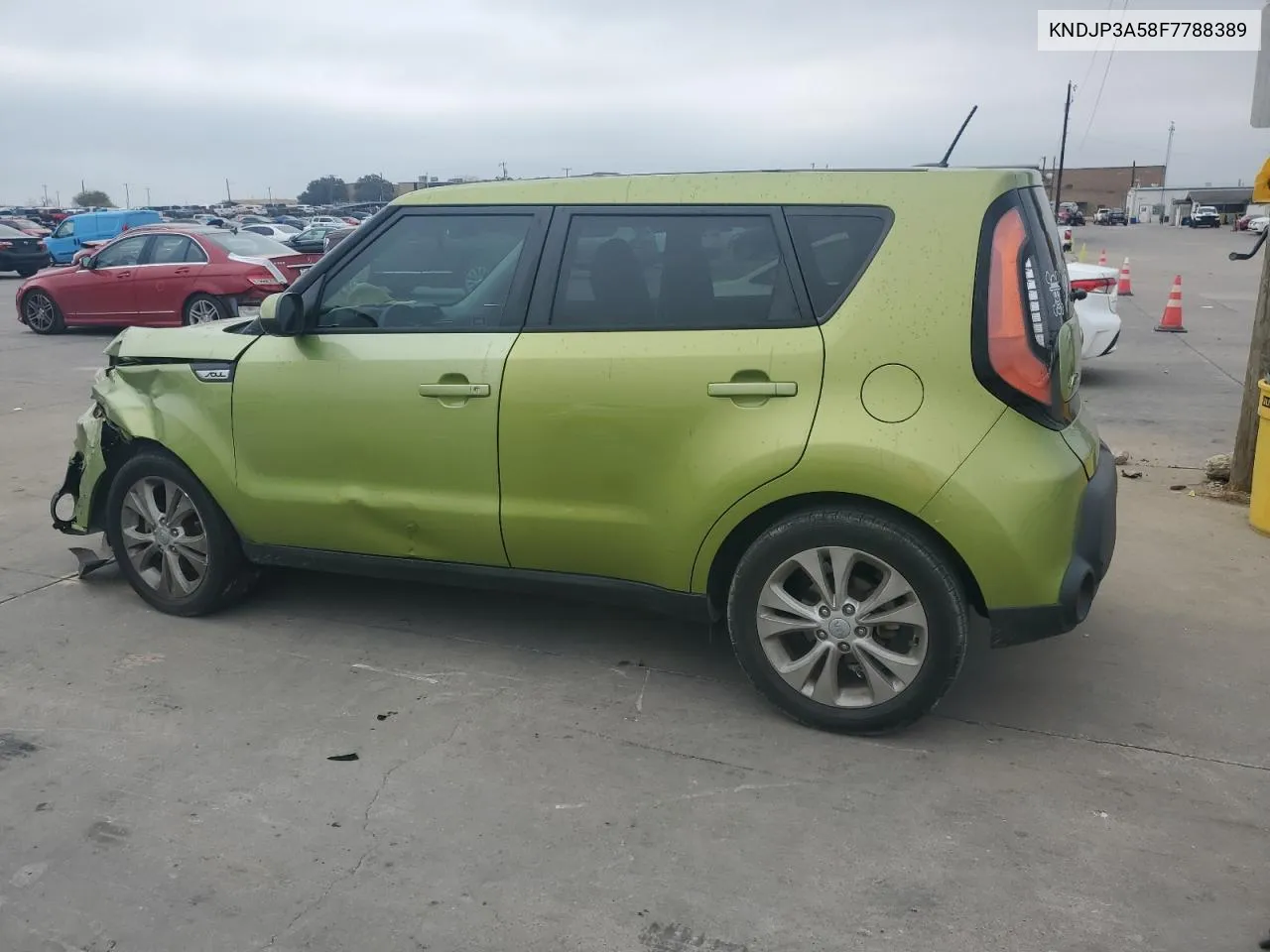 2015 Kia Soul + VIN: KNDJP3A58F7788389 Lot: 78544124