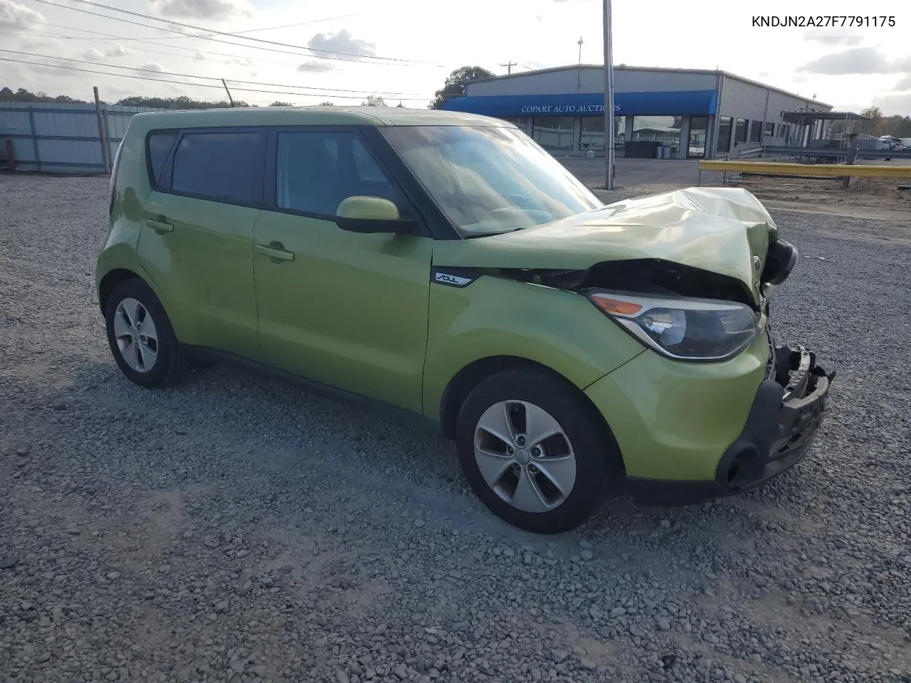 2015 Kia Soul VIN: KNDJN2A27F7791175 Lot: 78600794