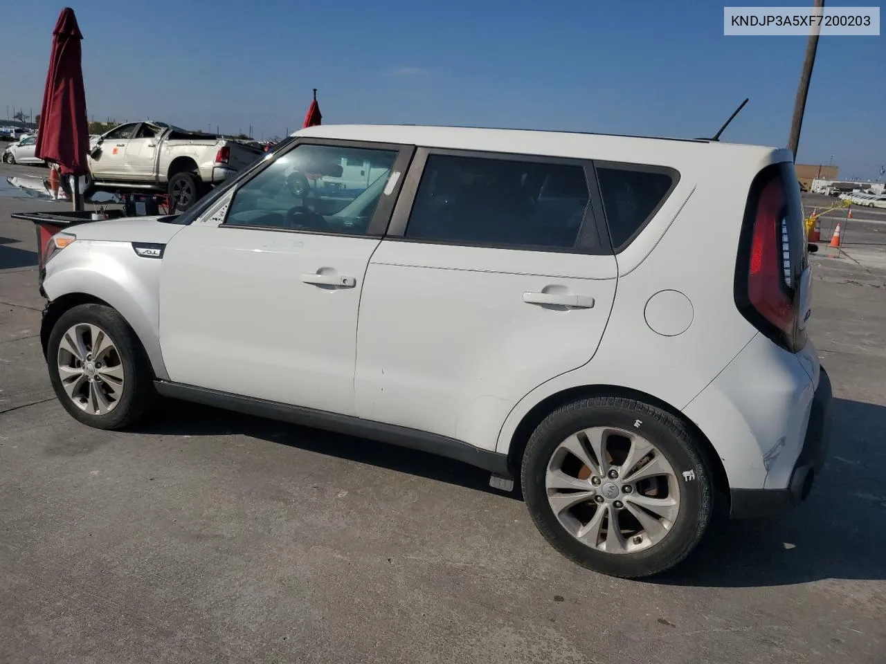 2015 Kia Soul + VIN: KNDJP3A5XF7200203 Lot: 78705564