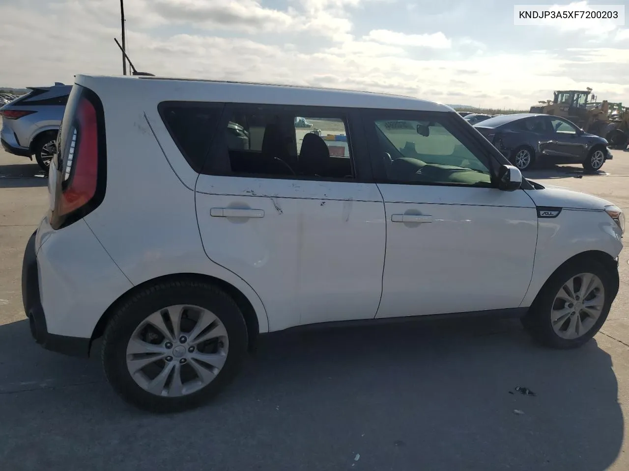 2015 Kia Soul + VIN: KNDJP3A5XF7200203 Lot: 78705564