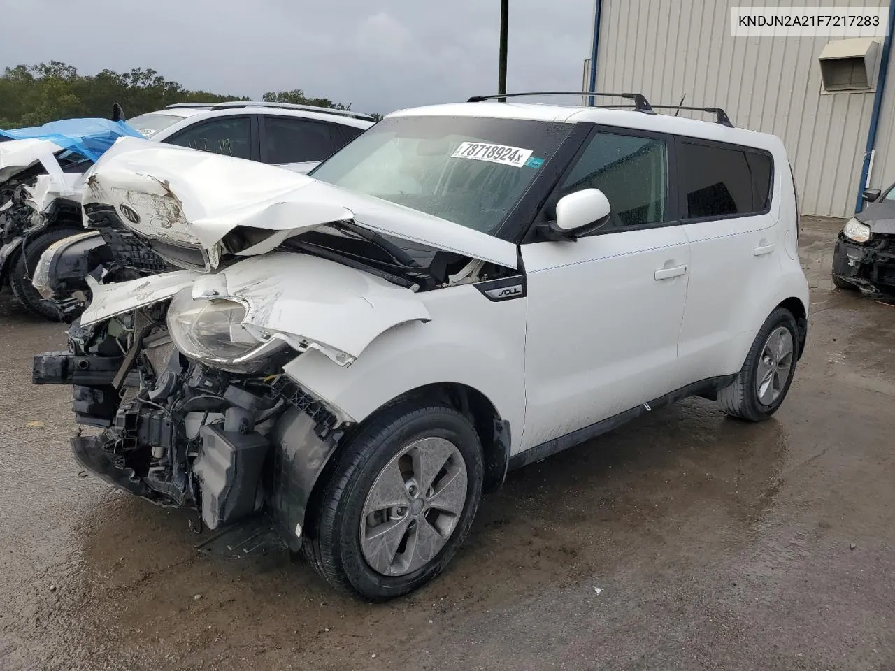 2015 Kia Soul VIN: KNDJN2A21F7217283 Lot: 78718924