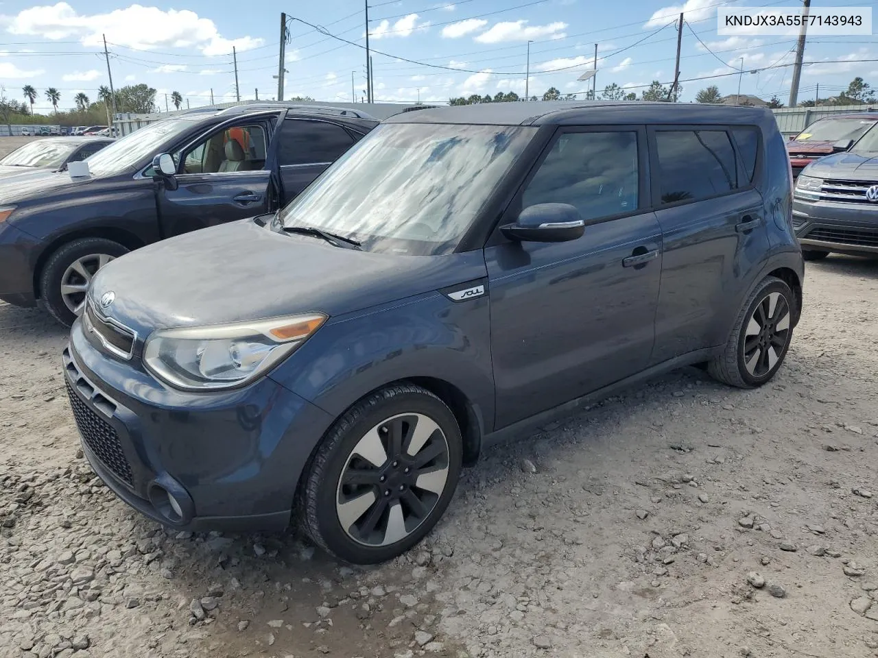 2015 Kia Soul ! VIN: KNDJX3A55F7143943 Lot: 78959834