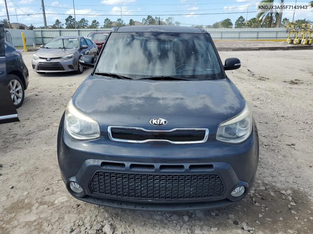 2015 Kia Soul ! VIN: KNDJX3A55F7143943 Lot: 78959834