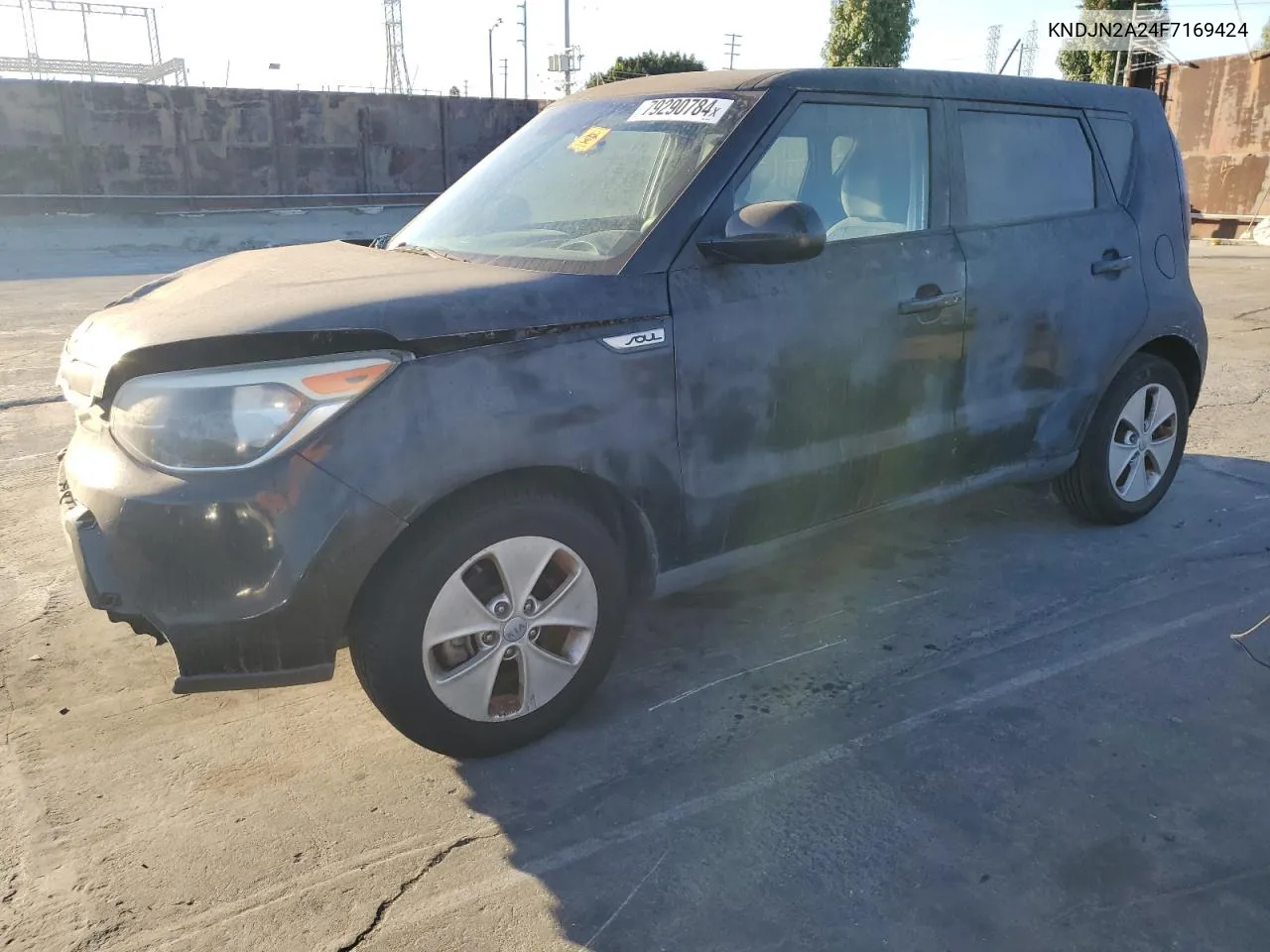 2015 Kia Soul VIN: KNDJN2A24F7169424 Lot: 79290784