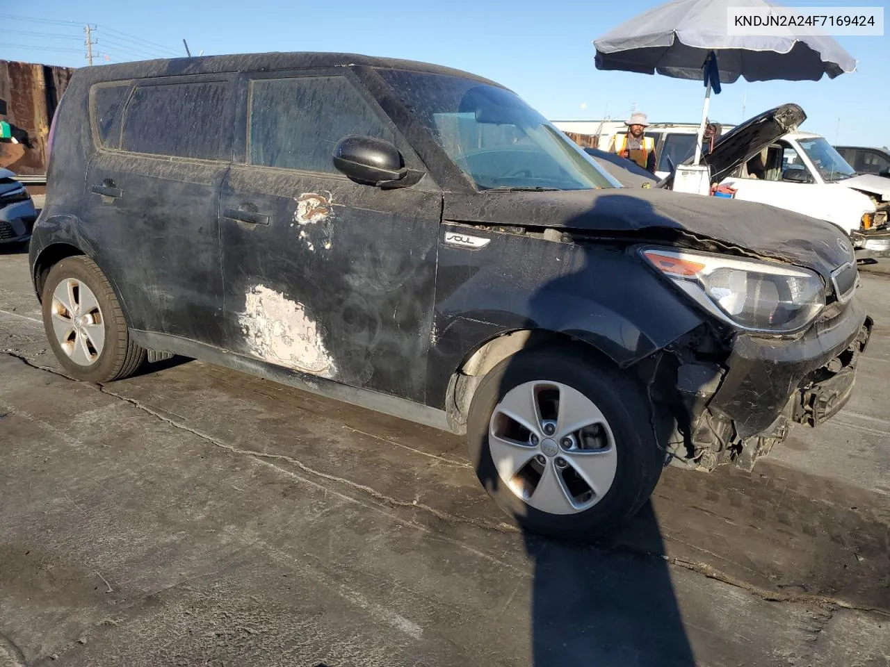 2015 Kia Soul VIN: KNDJN2A24F7169424 Lot: 79290784