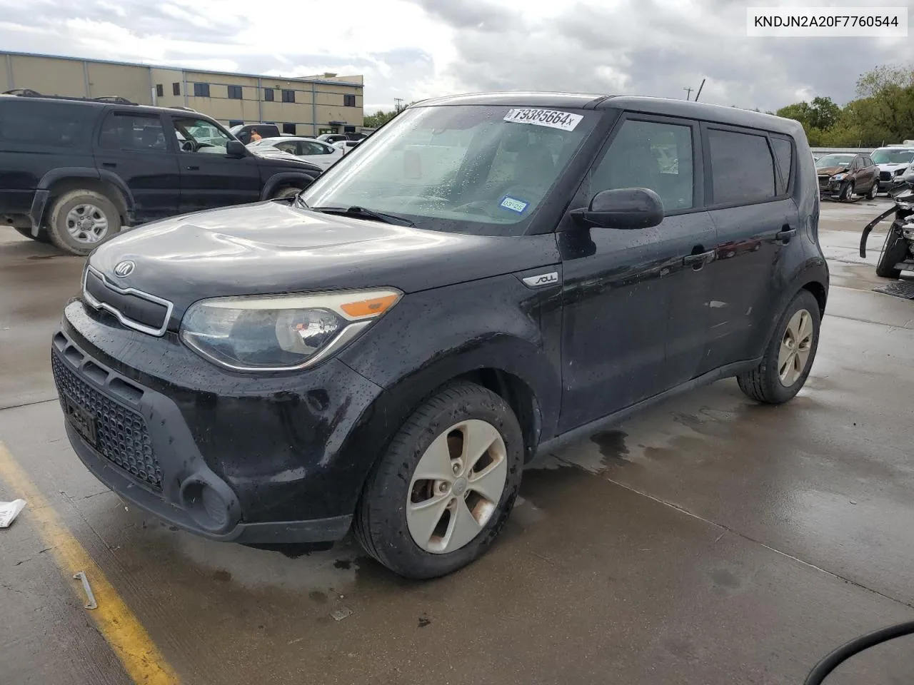 2015 Kia Soul VIN: KNDJN2A20F7760544 Lot: 79385664