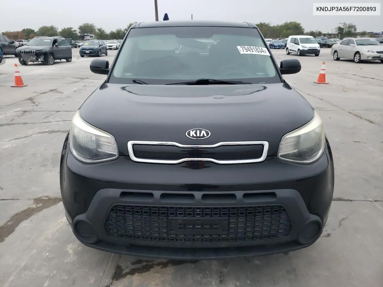 2015 Kia Soul + VIN: KNDJP3A56F7200893 Lot: 79491834