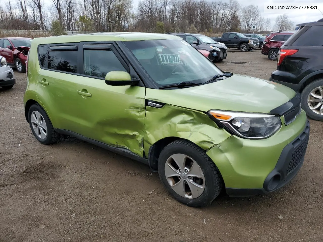 2015 Kia Soul VIN: KNDJN2A2XF7776881 Lot: 79540604